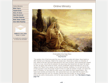 Tablet Screenshot of onlineministry.org